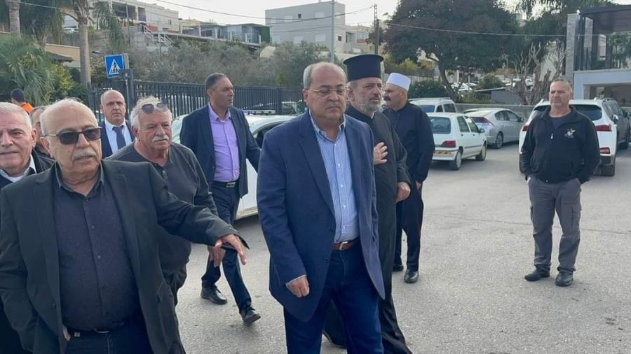 دالية الكرمل : تشييع جنازة الشاب تيران فرو